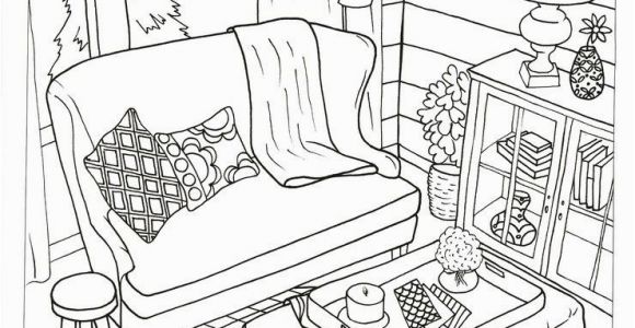 Coloring Page Of Chair the Inspired Room Coloring Book Creative Spaces to Decorate