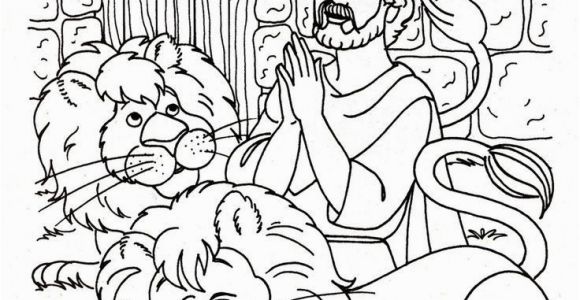 Coloring Page Of Daniel In the Lion S Den Daniel and the Lions Den Coloring Page