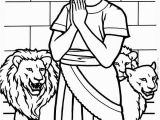 Coloring Page Of Daniel In the Lion S Den Daniel Pray to God In Daniel and the Lions Den Coloring Page