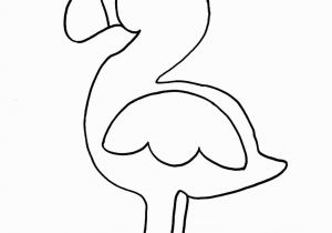 Coloring Page Of Flamingo Flamingo Craft with Pattern