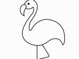 Coloring Page Of Flamingo Pink Flamingo Holiday Crafts