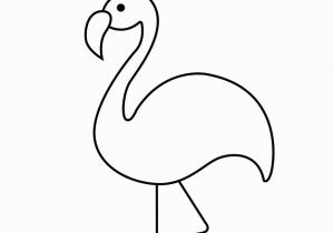 Coloring Page Of Flamingo Pink Flamingo Holiday Crafts