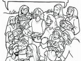 Coloring Page Of Jesus Feeding the 5000 Jesus Feeds 5000 Coloring Page – Children S Ministry Deals