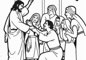 Coloring Page Of Jesus Healing the Paralytic S S Media Cache Ak0 Pinimg originals 85 C0 Ae