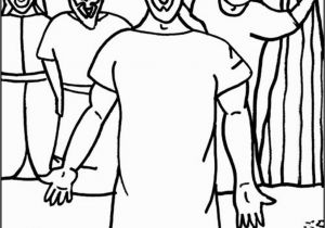 Coloring Page Of Jesus Healing the Paralytic Sickpalsyc 2 Jpg 1074×1521