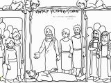 Coloring Page Of Jesus Healing the Paralytic Unique Jesus Heals the Lame Man Coloring Page