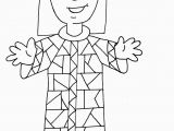 Coloring Page Of Joseph and His Coat Of Many Colors Joseph S Coat Of Many Colors Preschool Church