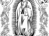 Coloring Page Of Our Lady Of Guadalupe Our Lady Guadalupe Coloring Page at Getdrawings