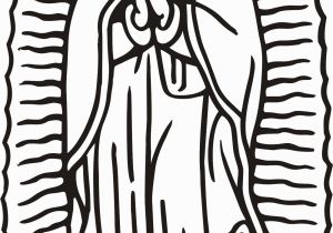 Coloring Page Of Our Lady Of Guadalupe Our Lady Guadalupe Coloring Page Coloring Home