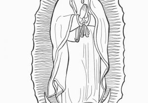 Coloring Page Of Our Lady Of Guadalupe Our Lady Of Guadalupe Coloring Page