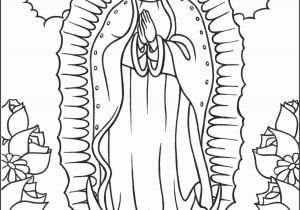 Coloring Page Of Our Lady Of Guadalupe Our Lady Of Guadalupe Coloring Page thecatholickid