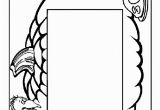 Coloring Page Of Picture Frame Thanksgiving Frame Coloring Page with Images