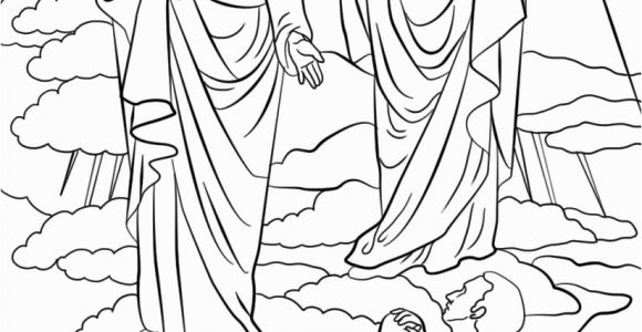 Coloring Page Of the First Vision Joseph Smith First Vision Coloring Page