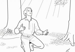 Coloring Page Of the First Vision Library Of Joseph Smith First Vision Banner Black and