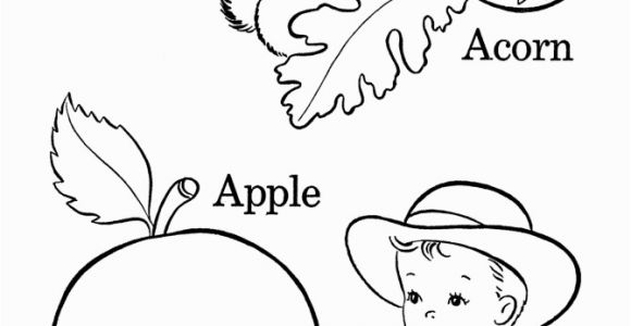 Coloring Page Of the Letter A Alphabet Coloring Pages Letter A
