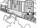 Coloring Page Of Train Engine Thomas the Tank Engine Coloring Pages toby