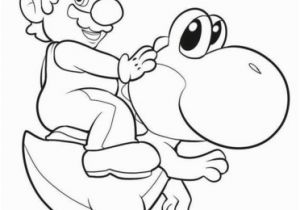 Coloring Page Of Yoshi Mario Riding Yoshi Coloring Page From Yoshi Category Select