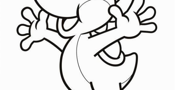 Coloring Page Of Yoshi Yoshi Ausmalbilder – Ausmalbilder Für Kinder