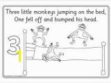 Coloring Pages 5 Little Monkeys Jumping Bed 17 Best Five Little Monkeys Images On Pinterest