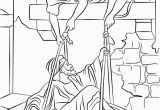 Coloring Pages About Paul From Bible Paul Escapes In A Basket Super Coloring