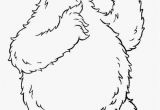 Coloring Pages Baby Cookie Monster Cookie Monster Coloring