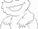 Coloring Pages Baby Cookie Monster Cookie Monster Cookie Monster Sesame Street Letter C