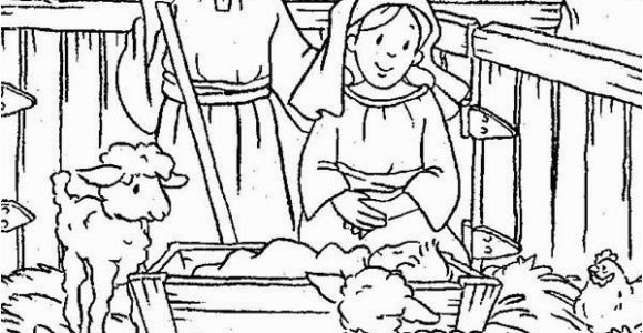 Coloring Pages Baby Jesus Printable Baby Jesus Nativity Of Baby Jesus In A Manger Coloring