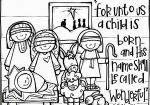 Coloring Pages Baby Jesus Printable Free Printable Nativity Coloring Pages for Kids