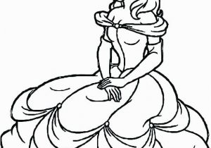 Coloring Pages Belle Princess Coloring Pages Belle Beauty and the Beast to Print to Her Line