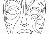 Coloring Pages Carnival Masks Masks 999 Coloring Pages Fonts & Printables