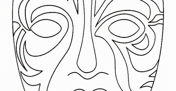 Coloring Pages Carnival Masks Masks 999 Coloring Pages Fonts & Printables