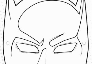 Coloring Pages Carnival Masks Superhero Printables