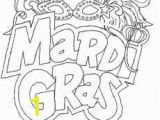 Coloring Pages Carnival Masks the Carnival Season Mardi Gras Coloring Page Holidays