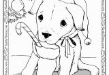 Coloring Pages Christmas Puppy Puppy Christmas Coloring Pages