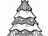 Coloring Pages Christmas Tree Printable Free Printable Christmas Tree Coloring Pages with Images