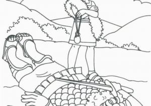 Coloring Pages David and Goliath Printable David and Goliath with Images