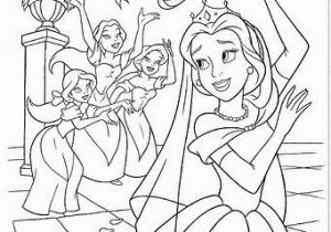 Coloring Pages Disney Beauty and the Beast Wedding Wishes 14 by Disney Ual Via Flickr Belle Beauty