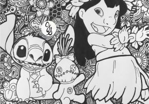 Coloring Pages Disney Lilo and Stitch Chaque Pi¨ce Est Unique En son Genre Dessiné Par Mes soins