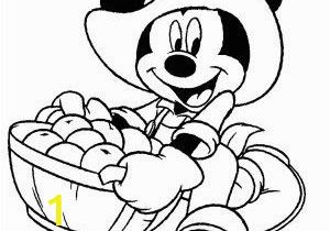 Coloring Pages Disney Mickey Mouse Mickey Mouse Mickey Mouse Harvesting Apple Coloring Page