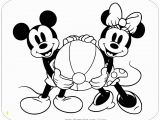 Coloring Pages Disney Minnie Mouse Coloring Page Of Classic Mickey and Minnie Mouse Holding A