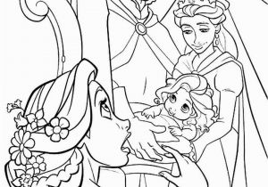 Coloring Pages Disney Princess Baby the Truth About Rapunzel S Birth Coloring Page Tangled