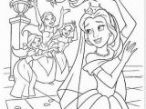 Coloring Pages Disney Princess Baby Wedding Wishes 14 by Disney Ual Via Flickr Belle Beauty