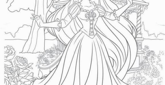 Coloring Pages Disney Princess Rapunzel Disney Tangled Coloring Web Page with Images