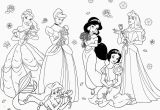 Coloring Pages Disney Princesses together Tree Girl Coloring In 2020 with Images