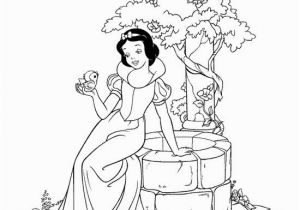 Coloring Pages Disney Snow White Snow White