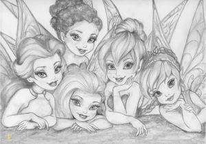 Coloring Pages Disney Tinkerbell and Friends Tink and Friends by Linus108nicoleviantart On