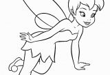 Coloring Pages Disney Tinkerbell and Friends Tinker Bell Coloring Page