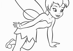 Coloring Pages Disney Tinkerbell and Friends Tinker Bell Coloring Page
