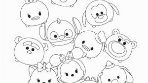 Coloring Pages Disney Tsum Tsum Cute Tsum Tsum Coloring Pages Printable Activity Sheets In