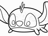 Coloring Pages Disney Tsum Tsum How to Draw Tsum Tsum Stitch Step 6